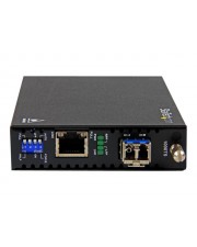 StarTech.com Gigabit Ethernet Kupfer auf LWL Medienkonverter SM LC 10 Km GbE Konveter 100Base-LX 1000Base-T RJ-45 / Einzelmodus bis zu km 1310 nm