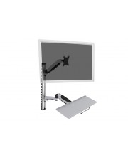 DIGITUS Befestigungskit Wandmontage Tastaturarm Monitorarm fr LCD-Display/Tastatur Bildschirmgre: 43-69 cm 17"-27"