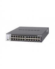 Netgear M4300-24X gemanaged L3 10G Ethernet 1U Schwarz RJ45 4x 1000/10 GBASE-X SFP+ 480 Gps Europe (XSM4324CS-100NES)
