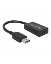 Delock Converter USB 3.1 Gen 2 Type-A male > Type-C USB-Adapter Type A M bis Typ C W Gen2 15 cm Schwarz
