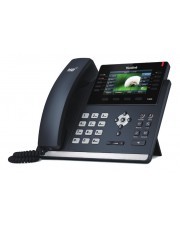 Yealink SIP-T46S VoIP-Telefon SIP v2 16 Leitungen LCD Farbe inkl. Ethernet-Switch Schwarz