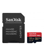SanDisk Extreme Pro Flash-Speicherkarte microSDXC-an-SD-Adapter inbegriffen 32 GB A1 / Video Class V30 / UHS-I U3 667x microSDHC