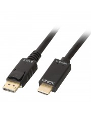 Lindy Diplayport HDMI Schwarz Kabelschnittstellen-/adapter DisplayPort/HDMI 1m