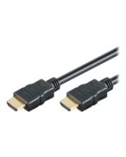 M-CAB HDMI mit Ethernetkabel M bis M 15 m Schwarz 4K Untersttzung