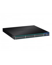 TRENDnet 52-Port Switch Gigabit Web Smart PoE+ 1.000 Mbps Power over Ethernet (TPE-5240WS)