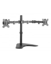 LogiLink Dual Monitor Desk Stand Verstellbarer Arm fr 2 Monitore kaltgewalzter Stahl Bildschirmgre: 33-81,3 cm 13"-32" Schreibtisch