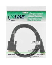 InLine DisplayPort zu DVI Konverter Kabel schwarz 0,5m Schwarz (17116)