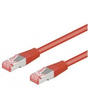Goobay Wentronic CAT 6-300 LC SSTP PIMF 3m Rot Netzwerkkabel Netzwerk Patch-Kabel 6 SFTP 3 m