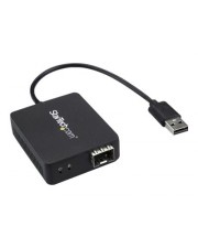 StarTech.com USB TO Fiber Optic Converter Glasfaser LWL 0,1 Gbps Ethernet 2.0 Linux (US100A20SFP)