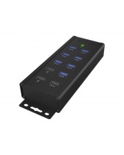 ICY BOX USB3.0 Hub Type-A 7-Port 5 Gbps USB 3.0 Plug and Play (IB-HUB1703-QC3)