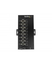 StarTech.com 8-Port Industrial USB to RS-232/422/485 Serial Adapter 15 kV ESD Protection Serieller 2.0 x 8 Schwarz