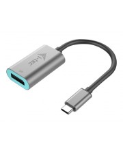 I-Tec USB C auf Display Port Metal Adapter 1x DP 4K 60Hz Ultra HD kompatibel mit Digital/Daten Digital/Display/Video DisplayPort Thunderbolt
