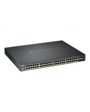 ZyXEL XGS1930-52HP Switch Smart 48 x 10/100/1000 PoE+ + 4 x 10 Gigabit SFP+ an Rack montierbar 375 W (XGS1930-52HP-EU0101F)