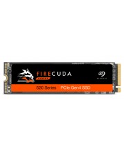 Seagate FireCuda 520 NVMe PCIe X4 Gen4 SSD 1 TB NVMe 1,3 m.2 2280 NVMe PCIe X4 Gen4 bis zu 5000 MB/s schwarz inkl. 3 Jahre Rescue Service