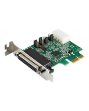 StarTech.com 4 Port PCI Express RS232 Serial Adapter Card 16950 UART Serieller PCIe Low-Profile RS-232 x 4