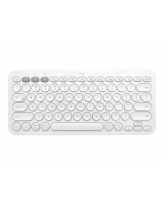 Logitech K380 Multi-Device Bluetooth Keyboard Tastatur kabellos 3.0 QWERTY GB Off-White (920-009591)