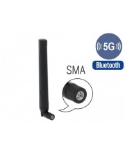 Delock 5G LTE Antenne SMA Stecker -0.5 2.3 dBi omnidirektional mit Kippgelenk dB