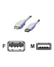 VALUE USB-Verlngerungskabel USB M bis W 1.8 m beige (11.99.5832)