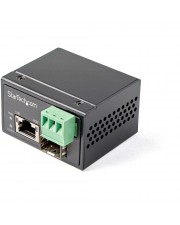 StarTech.com 30W PoE+ FIBER TO ETHERNET Power over Ethernet (IMC1GSFP30W)