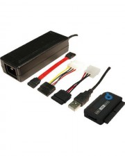 LogiLink Adapter USB 2.0 to 2,5 + 3,5 Zoll IDE + SATA HDD OTB Speicher-Controller ATA