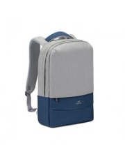rivacase 7562 grey/dark blue anti-theft Laptop backpack 15.6 Blau Grau (7562GREY)