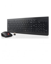 Lenovo Essential Wireless Combo Tastatur-und-Maus-Set drahtlos 2,4 GHz Deutsch für S510 ThinkCentre M700 M71X M810 M910 ThinkPad L460 L470 T470 T570 X1 Carbon