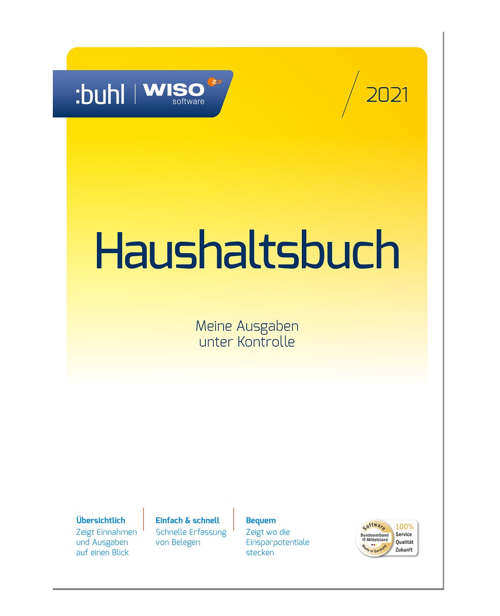WISO Haushaltsbuch 2021 Download Win, Deutsch