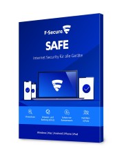 F-Secure Safe 5 Geräte 1 Jahr Download Win/Mac/Android/iOS, Multilingual (FCFXBR1N005E1)
