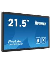 iiyama ProLite LED-Monitor 55,9 cm 22" 21.5" sichtbar feststehend Touchscreen 1920 x 1080 Full HD 1080p VA 400 cd/m 3000:1 18 ms HDMI Lautsprecher Schwarz Matte (TW2223AS-B1)