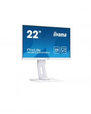 iiyama ProLite LED-Monitor 55,9 cm 22" Full HD VA 4 ms Lautsprecher Mattes Weiß (XUB2294HSU-W1)