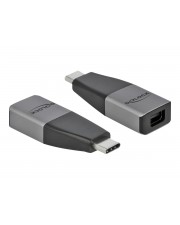 Delock USB Type-C Adapter zu mini DisplayPort DP Alt Mode 4K 60 Hz kompaktes Design (64121)