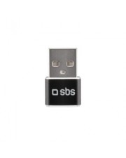 SBS USB zu USB-C Adapter schwarz Digital/Daten