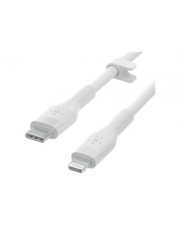 Belkin Boost Charge USB-C to LTG Silicon 2M White Digital/Daten 2 m (CAA009BT2MWH)