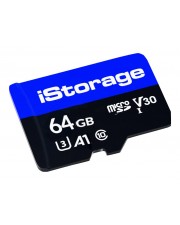 iStorage Flash-Speicherkarte 64 GB A1 / Video Class V30 / UHS-I U3 / Class10 microSD (IS-MSD-1-64)