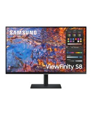 Samsung ViewFinity S8 S32B800PXU S80PB Series LED-Monitor 80 cm 32" 3840 x 2160 4K @ 60 Hz IPS 600 cd/m 1000:1 DisplayHDR 5 ms HDMI DisplayPort USB-C Schwarz (LS32B800PXUXEN)