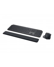 Logitech MX Keys Combo for Business | Gen 2 Tastatur-und-Maus-Set hinterleuchtet kabellos Bluetooth LE QWERTZ Schweiz Graphite