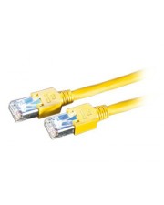 ROTRONIC-SECOMP Dtwyler Patch-Kabel RJ-45 M bis M 15 m SFTP CAT 5e Gelb