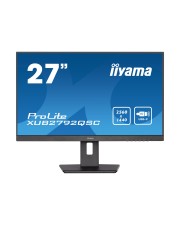 iiyama ProLite LED-Monitor 68,5 cm 27" 2560 x 1440 WQHD @ 75 Hz IPS 350 cd/m 1000:1 4 ms HDMI DisplayPort USB-C Lautsprecher mattschwarz (XUB2792QSC-B5)