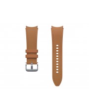 Samsung Hybrid Eco-Leather Band S/M fr Watch Camel Das Leather kombiniert klassischen Style mit sportlichem Geschmack. Die Auenseite ist aus hochwertigem Lederimitat biobasierten Inhalten gefertigt und die Innenseite Fluorkautschuk welches dein Handgele (ET-SHR95SDEGEU)