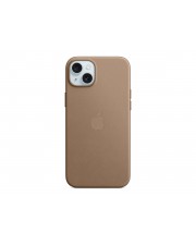 Apple Hintere Abdeckung fr Mobiltelefon kompatibel mit MagSafe Microtwill FineWoven Taupe iPhone 15 Plus (MT473ZM/A)