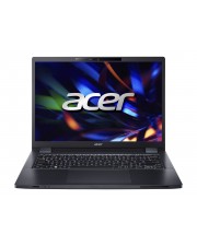 Acer TravelMate P4 14 TMP414-53 Intel Core i7 1355U / 1,7 GHz Win 11 Pro Iris Xe Grafikkarte 16 GB RAM 512 SSD 35,6 cm 14" IPS 1920 x 1200 802.11a/b/g/n/ac/ax Wi-Fi 6E 4G LTE Slate Blue kbd: Deutsch