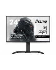 iiyama G-MASTER Black Hawk LED-Monitor 60,5 cm 24" 1920 x 1080 Full HD 1080p @ 100 Hz IPS 250 cd/m 1300:1 1 ms HDMI DisplayPort Lautsprecher mattschwarz (GB2445HSU-B1)