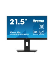 iiyama ProLite LED-Monitor 55,9 cm 22" 21.5" sichtbar 1920 x 1080 Full HD 1080p @ 100 Hz IPS 250 cd/m 1000:1 1 ms HDMI DisplayPort Lautsprecher Schwarz Matte (XUB2293HSU-B6)