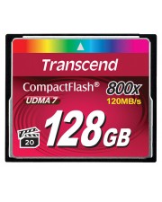 Transcend Flash-Speicherkarte 128 GB 800x CompactFlash (TS128GCF800)