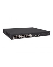 HP Enterprise 5130-24G-PoE+-2SFP+-2XGT 370W EI Switch L3 verwaltet 24 x 10/100/1000 PoE+ + 2 x 10 Gigabit Ethernet SFP+ / 1 + 2 x an Rack montierbar 370 W (JG940A)