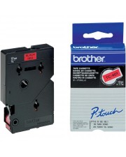 Brother 12 mm x schwarz auf rot laminiertes Band fr P-Touch PT-2000 PT-3000 PT-500 PT-5000 PT-8E (TC401)