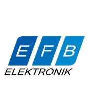 EFB Elektronik 2-fach Lftereinheit Plug & Play fr Wandgehuse BASIC+IP55 RAL7035 Schwarz Grau Wei (691656GR)