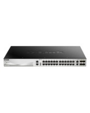 D-Link 30-Port STACKABLE Switch 1 Gbps 24X1G 2X10G CU 4XSFP+ LAYER 3 (DGS-3130-30TS/E)