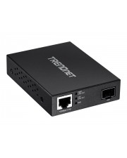 TRENDnet Medienkonverter GigE 1000Base-LX 1000Base-SX 1000Base-T RJ-45 / SFP mini-GBIC 1 Gbps Power over Ethernet Converter
