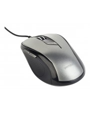 Gembird OPTICAL Mouse 1600DPI BLACK/G Maus 400 dpi Optisch Silber